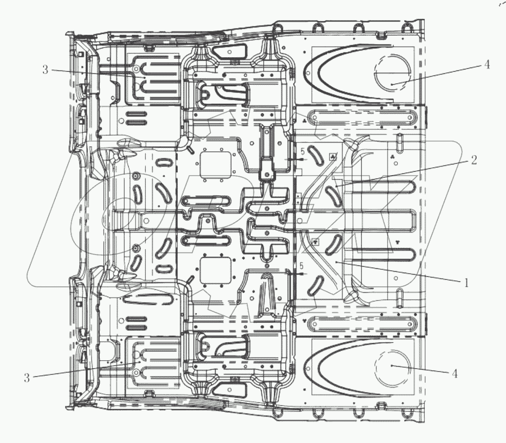  ДЕМПФИРУЮЩАЯ НАКЛАДКА ПОЛА
