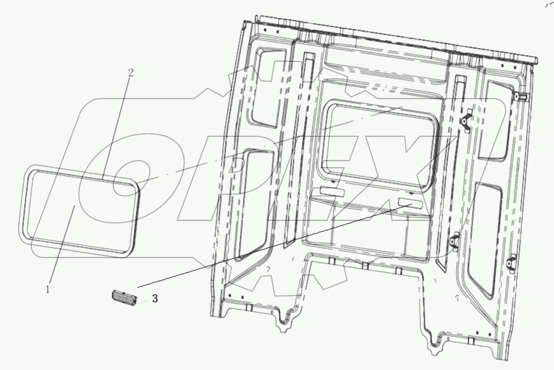  ЗАДНЕЕ СТЕКЛО