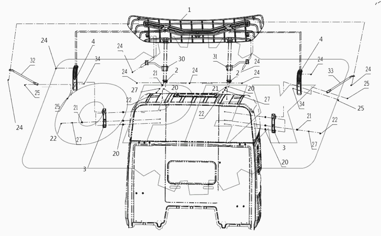  СХЕМА КОЖУХА