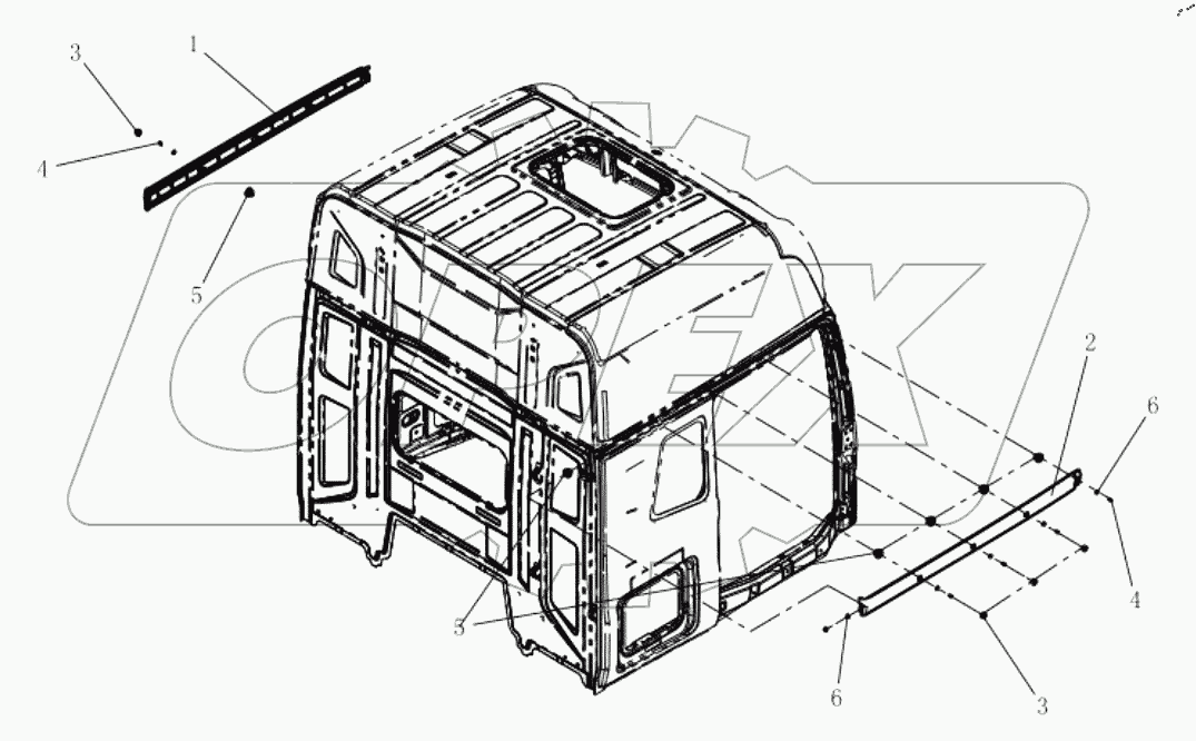  ВЕРХНЯЯ ПЛАНКА ОТДЕЛКИ