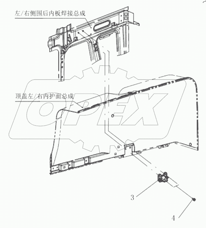  ВЕРХНИЙ МОДУЛЬ СПАЛЬНОГО МЕСТА
