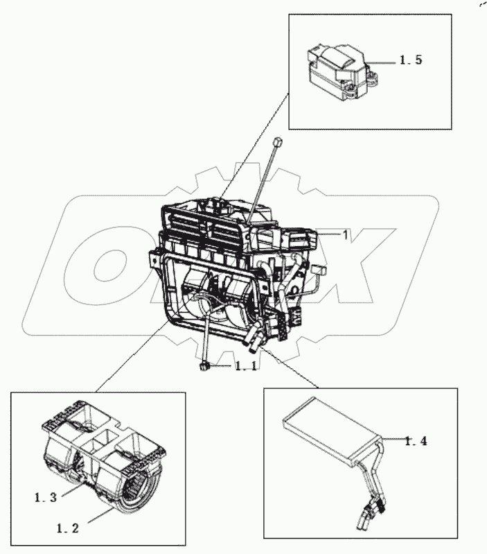  СХЕМА УСТРОЙСТВА КОНДИЦИОНЕРА