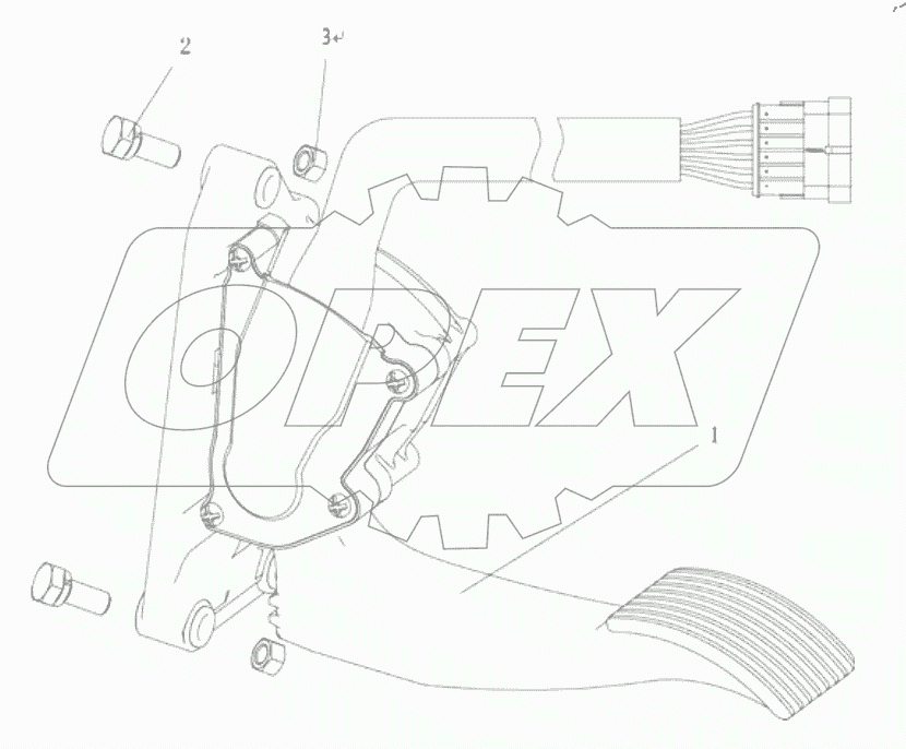  ЭЛЕКТРОННАЯ ПЕДАЛЬ ГАЗА В СБОРЕ