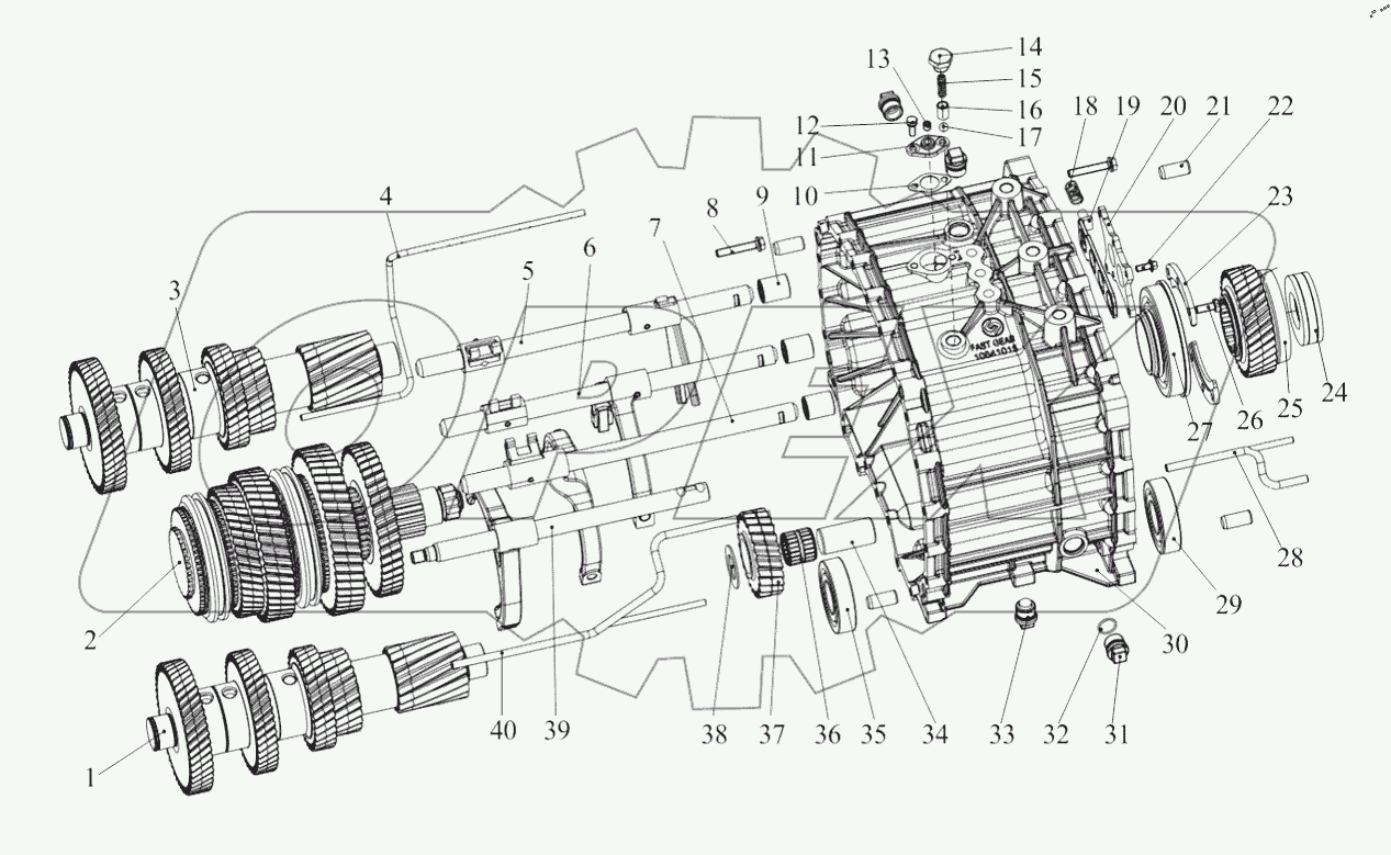  Transmission Housing And Related Parts