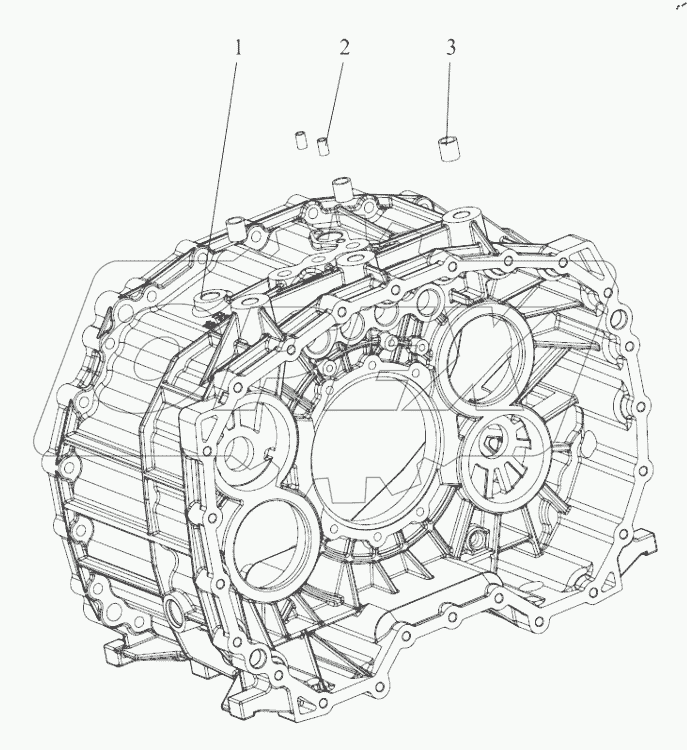  Transmission Housing Assembly