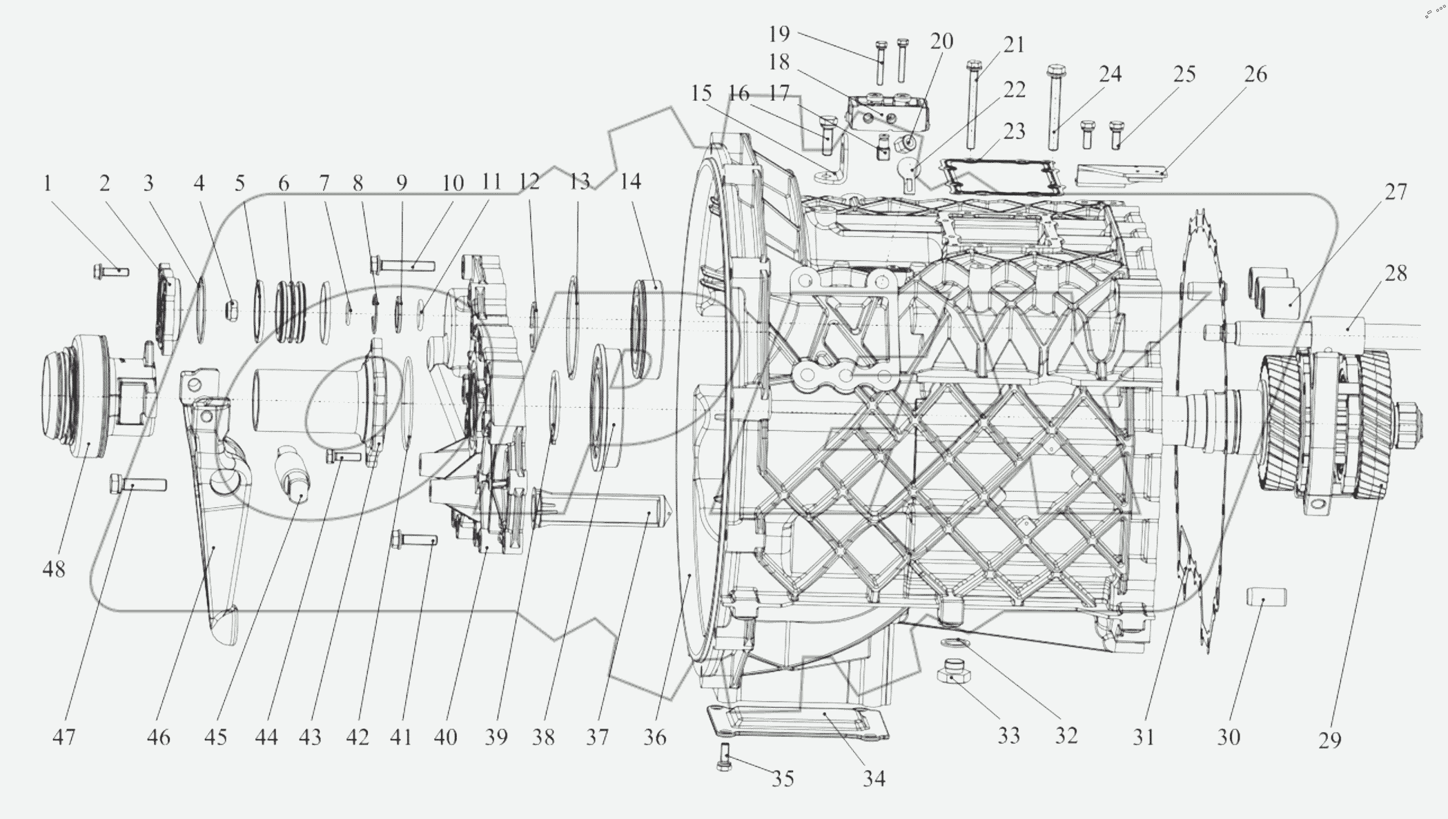  Clutch Housing And Related Parts