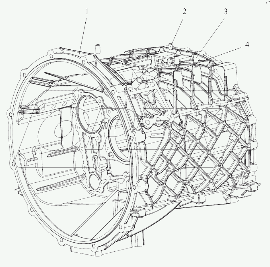  Clutch Housing Assembly