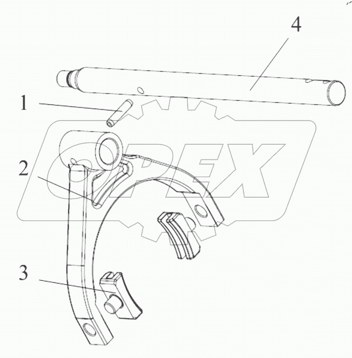  Former Vice Box Fork Assy