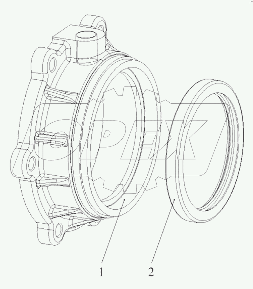  Rear Bearing Assy Of Main Shaft Assembly