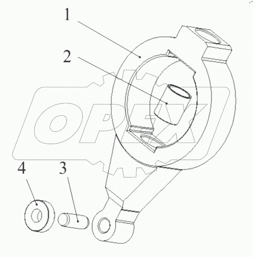  Booster Internal Shaft Head Assembly