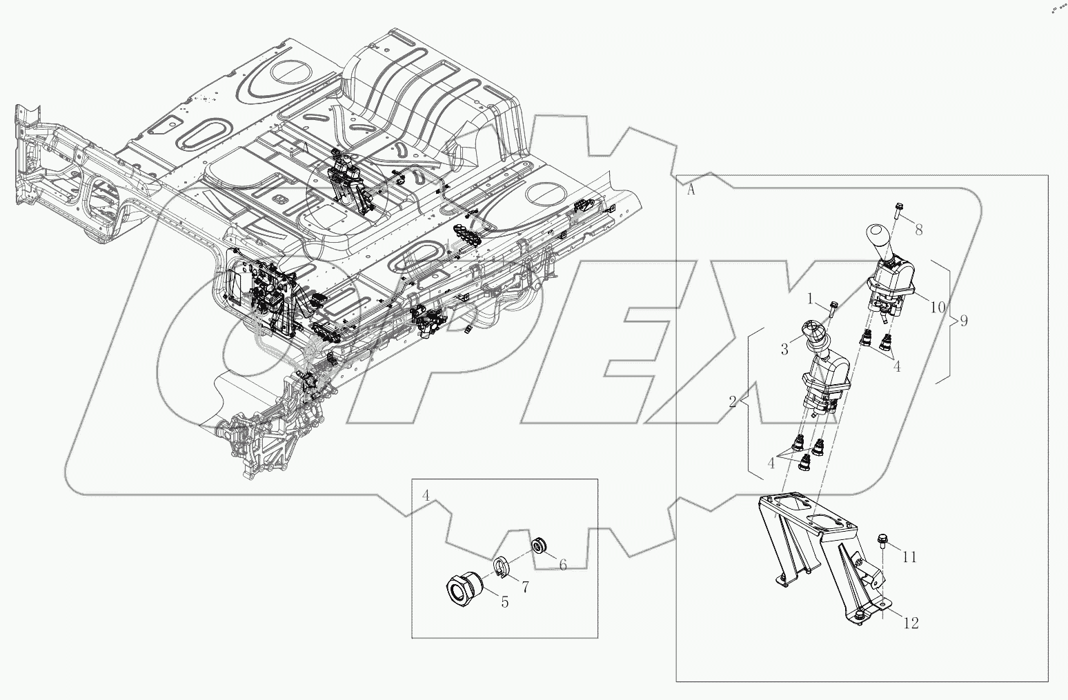  Hand Brake Valve Assembly