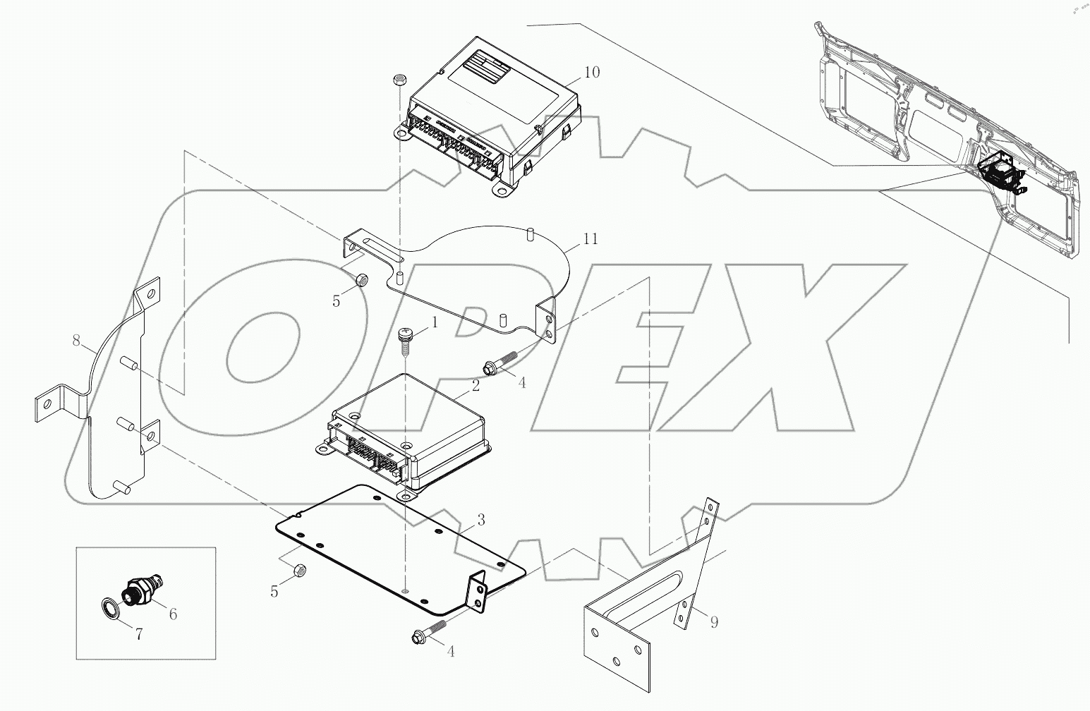  ABS Control Unit Logic Assembly