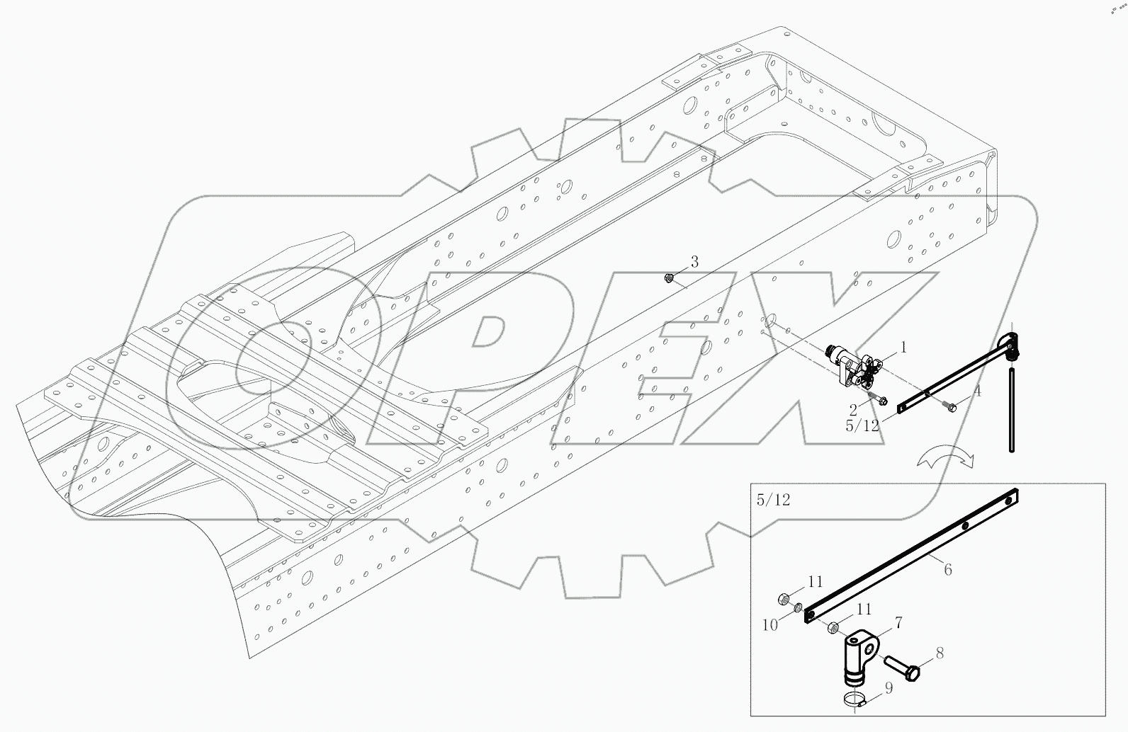  Air Suspension High Sensor Assembly
