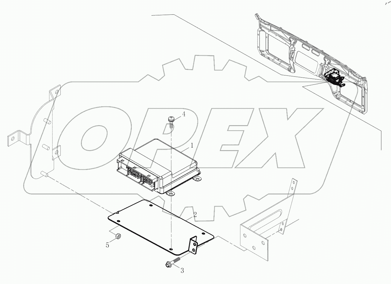  Fast Retarder Control Unit Logic Module