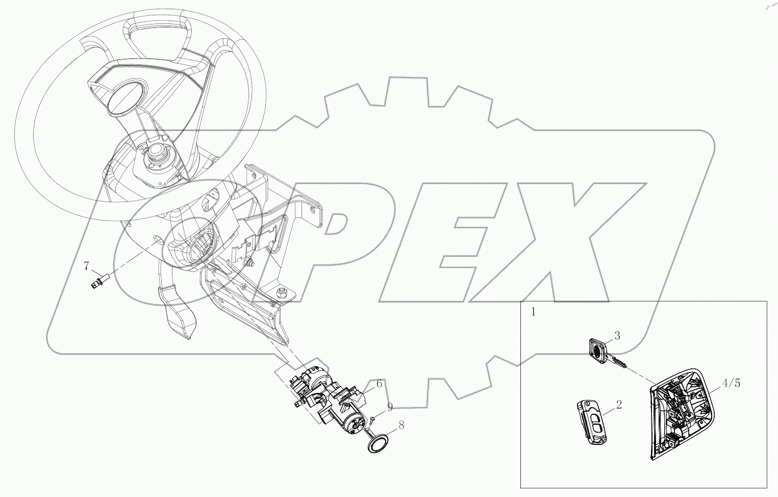  Ignition Switch Logic Assembly