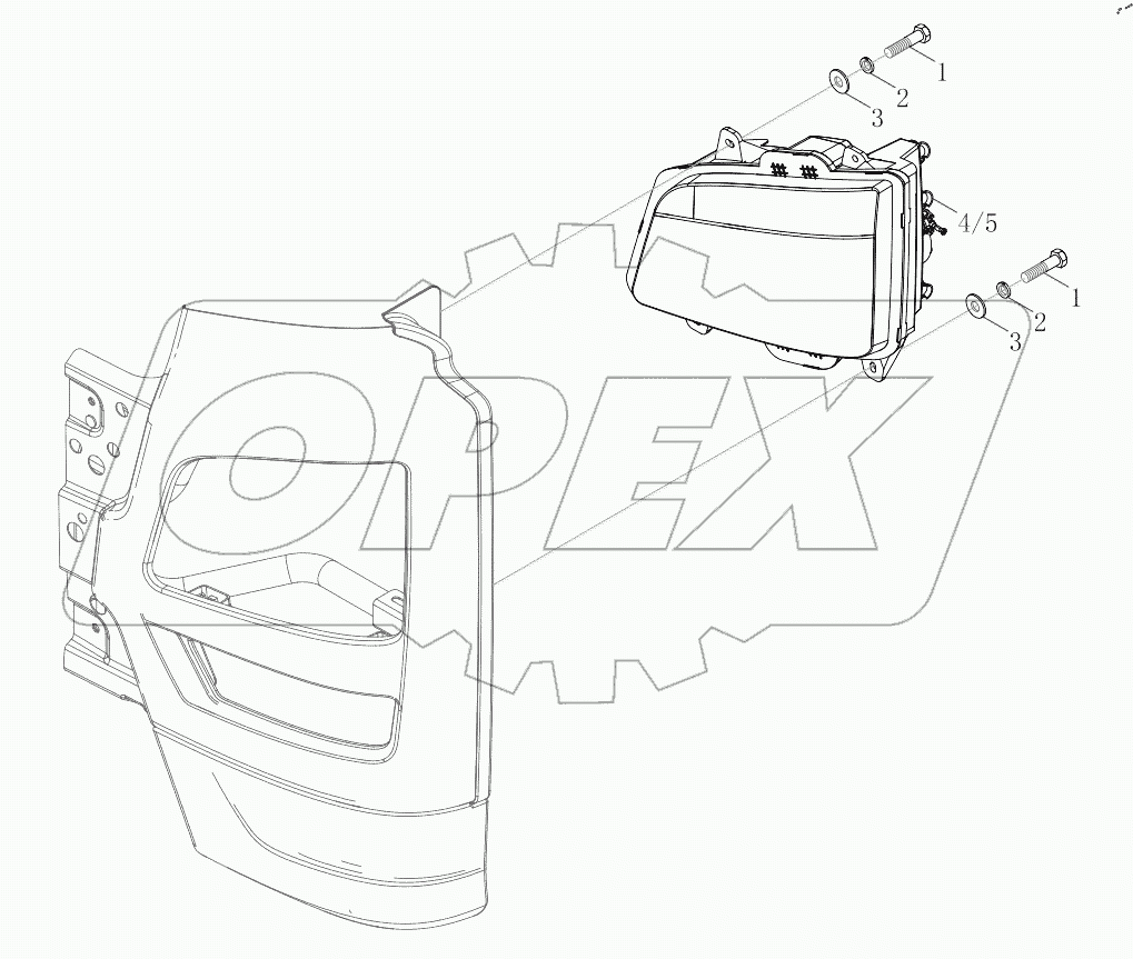  Front Combination Lamp Assembly