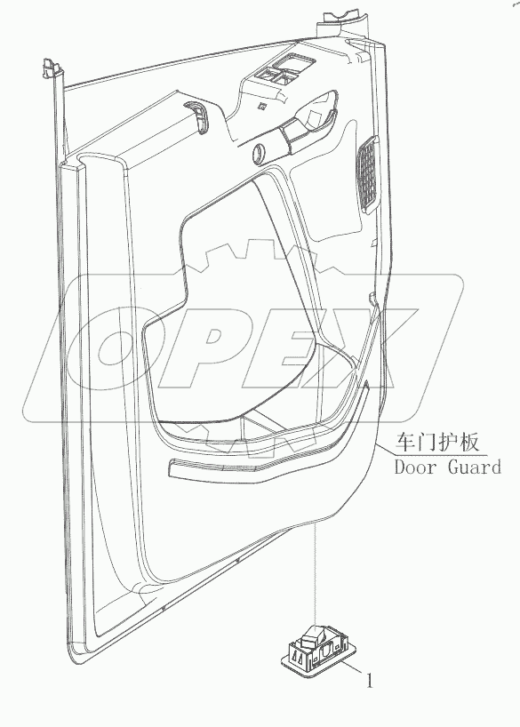  Courtesy Lamp Assembly