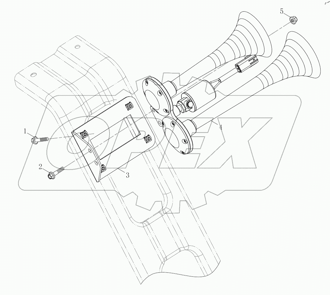  Air Horn Logic Assembly