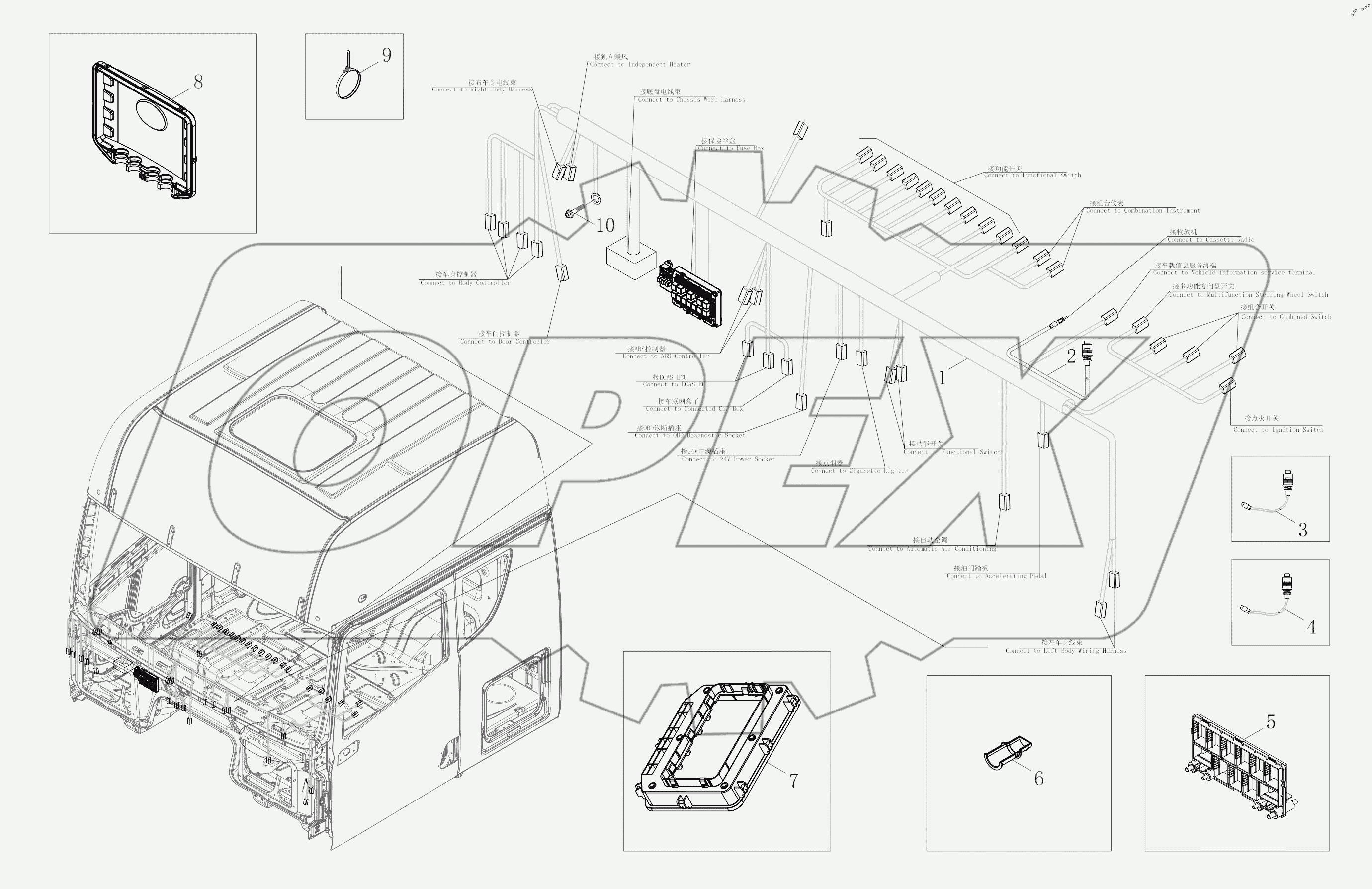 Instrument Panel Wire Harness Assembly