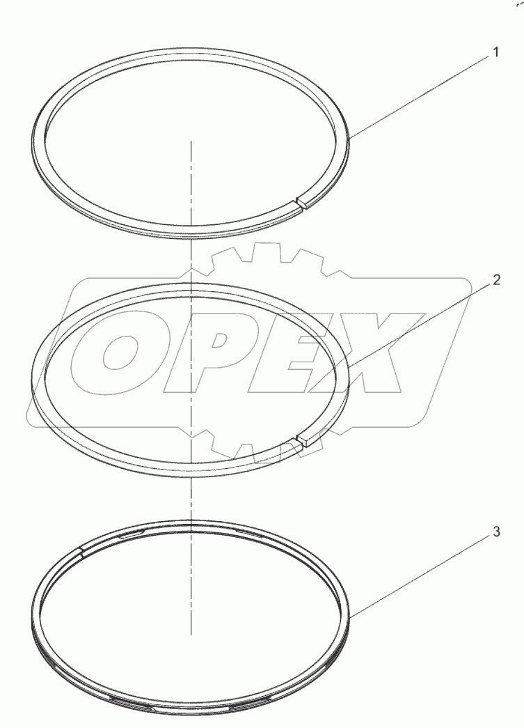  Piston Ring Set