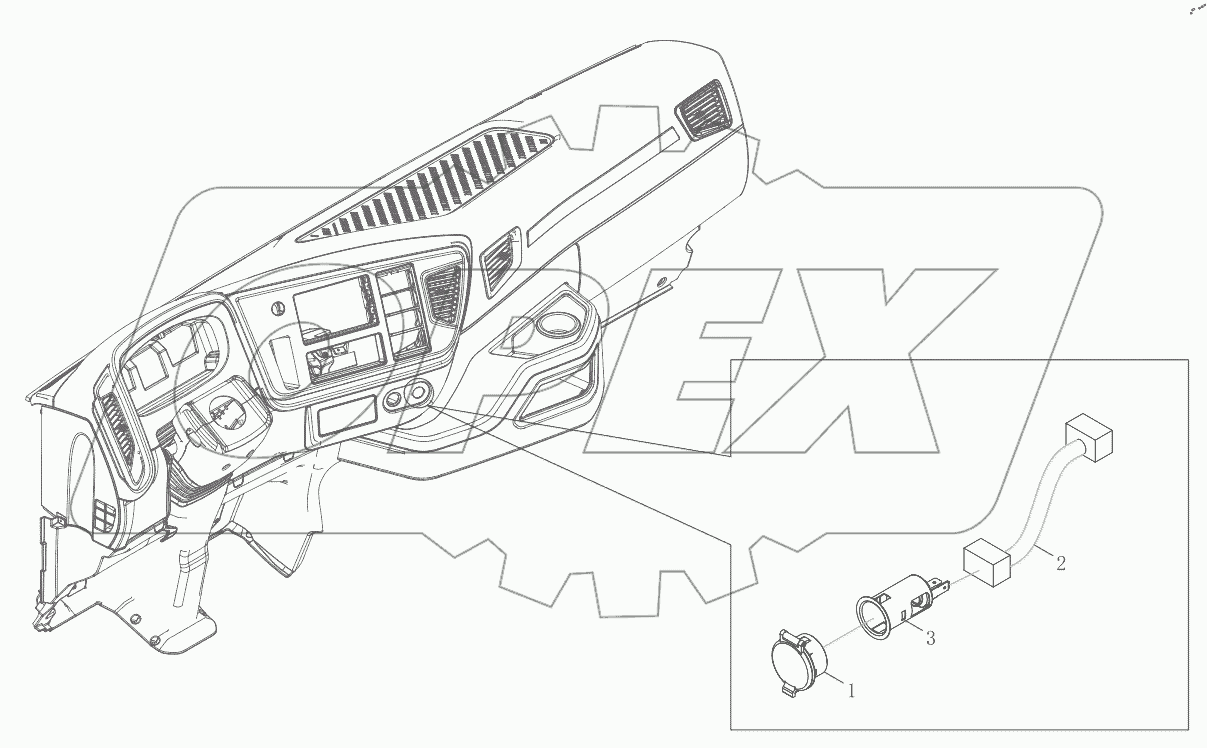  Power Supply Socket Logic Assembly