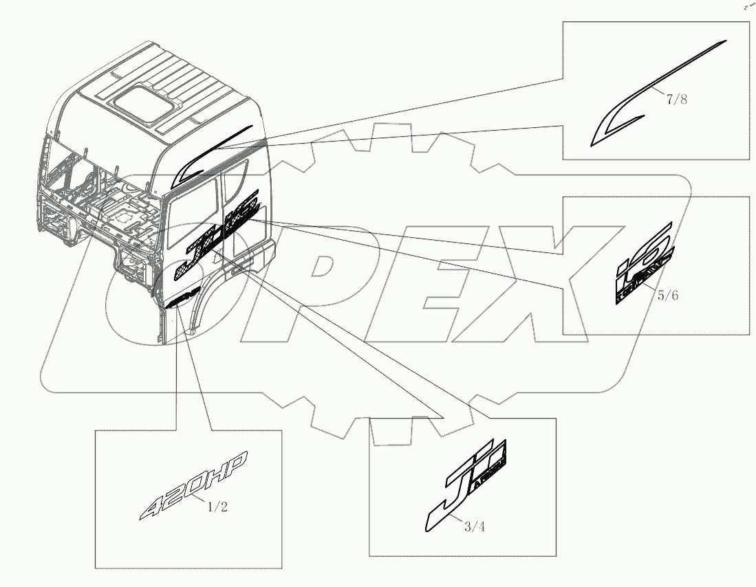  JH6 Labeling Logic Assembly