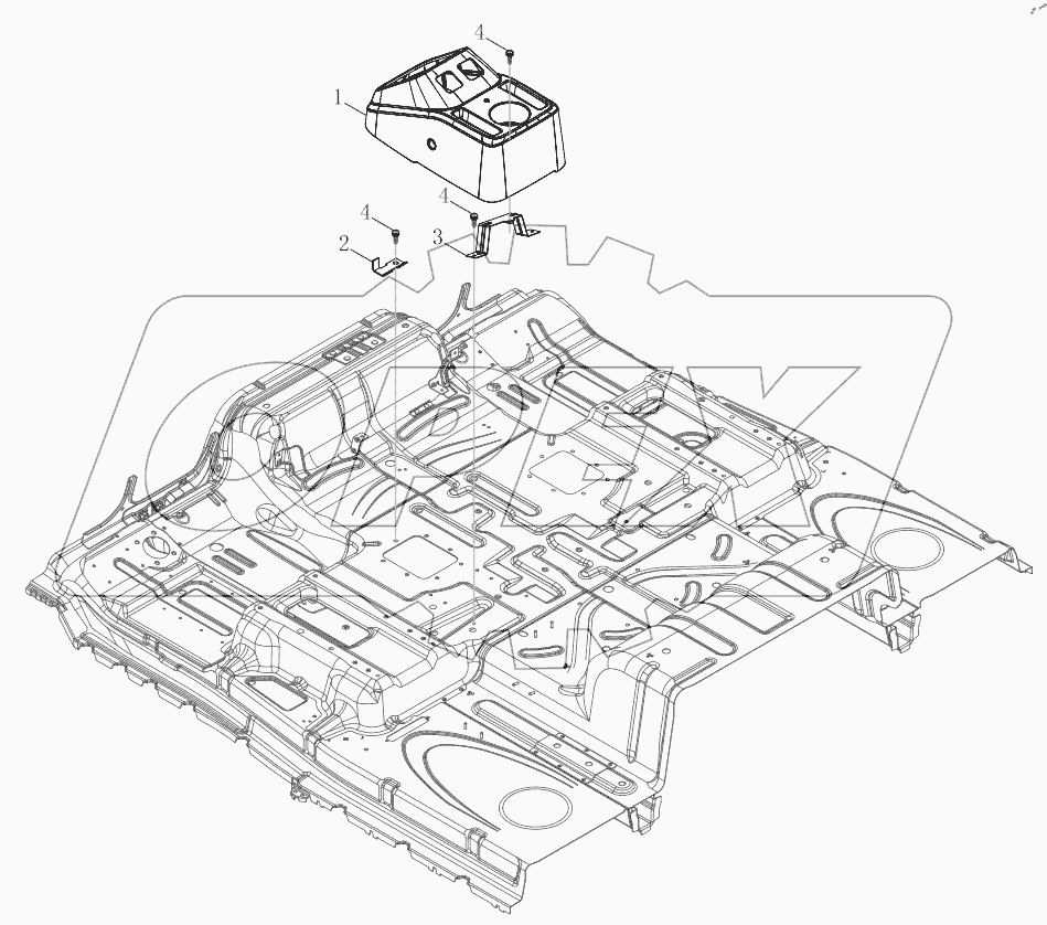  Shift Institutions Part Shield Assembly