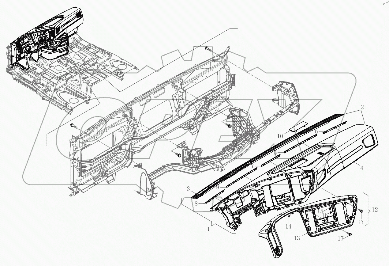  Instrument Panel Assembly