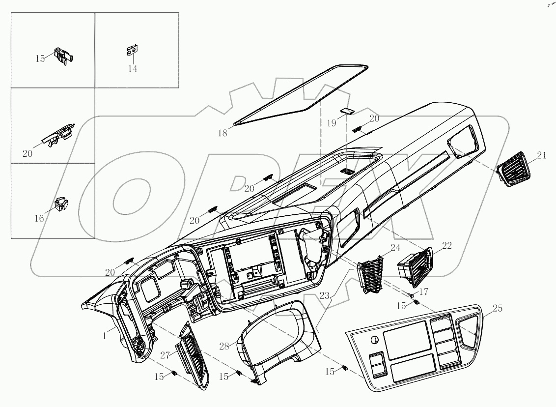  Instrument Panel Assembly
