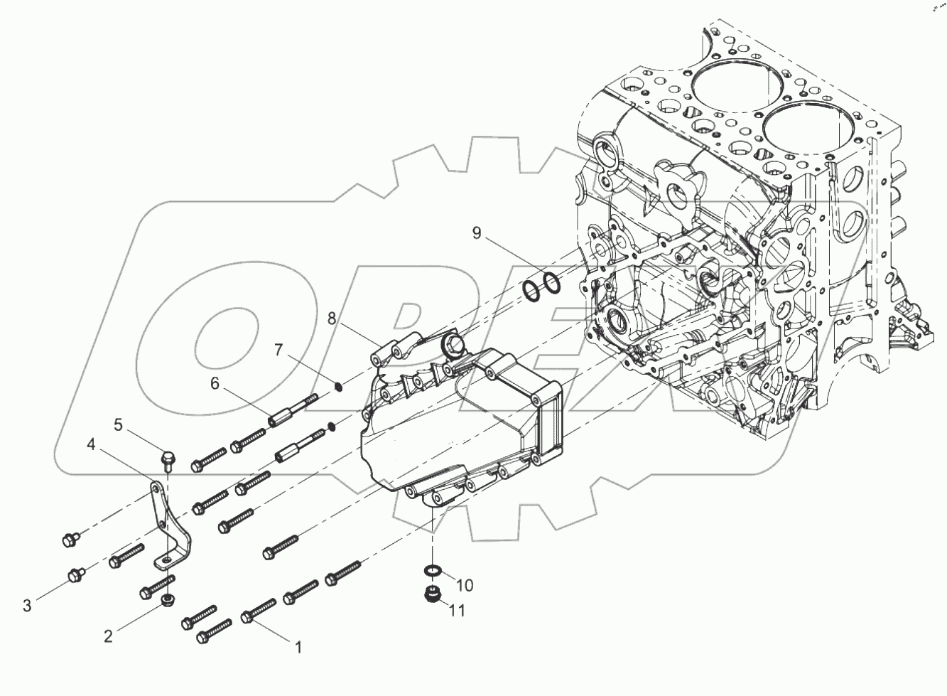  Oil cooler cap Group