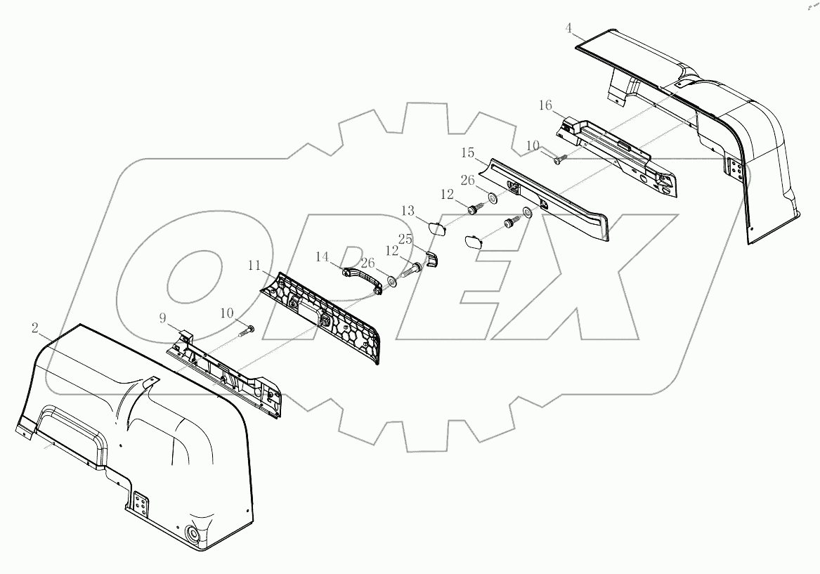  Roof Interior Trim Module