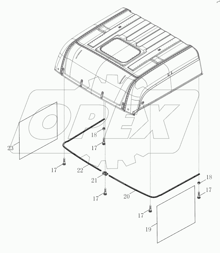  Roof Interior Trim Module