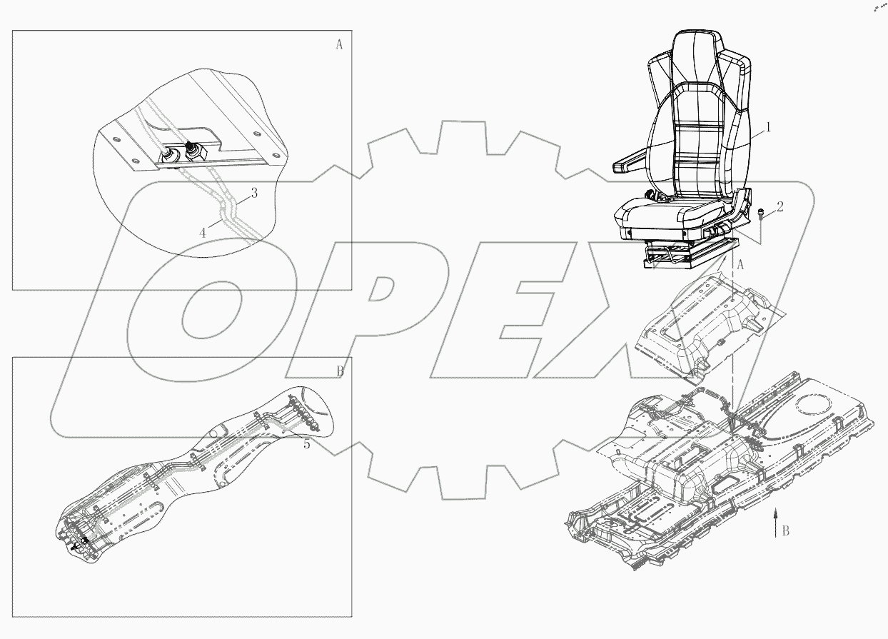  Driver Seat Logic Assembly