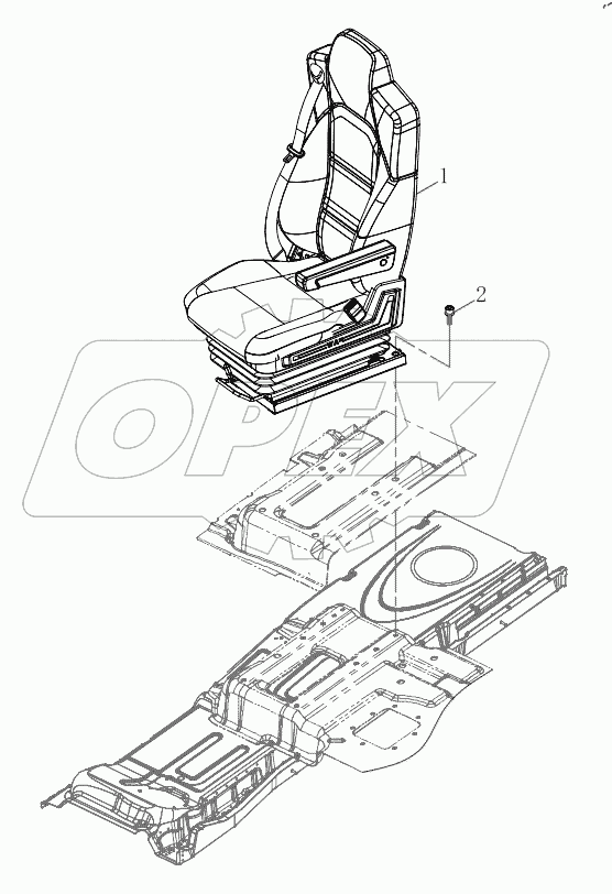  Front Seat Logic Assembly