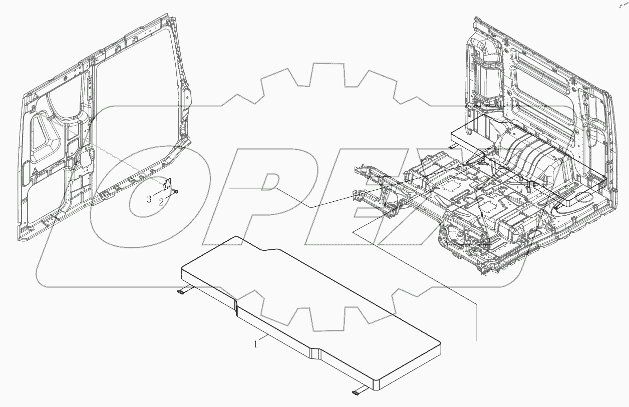  Lower Sleeper Logic Assembly