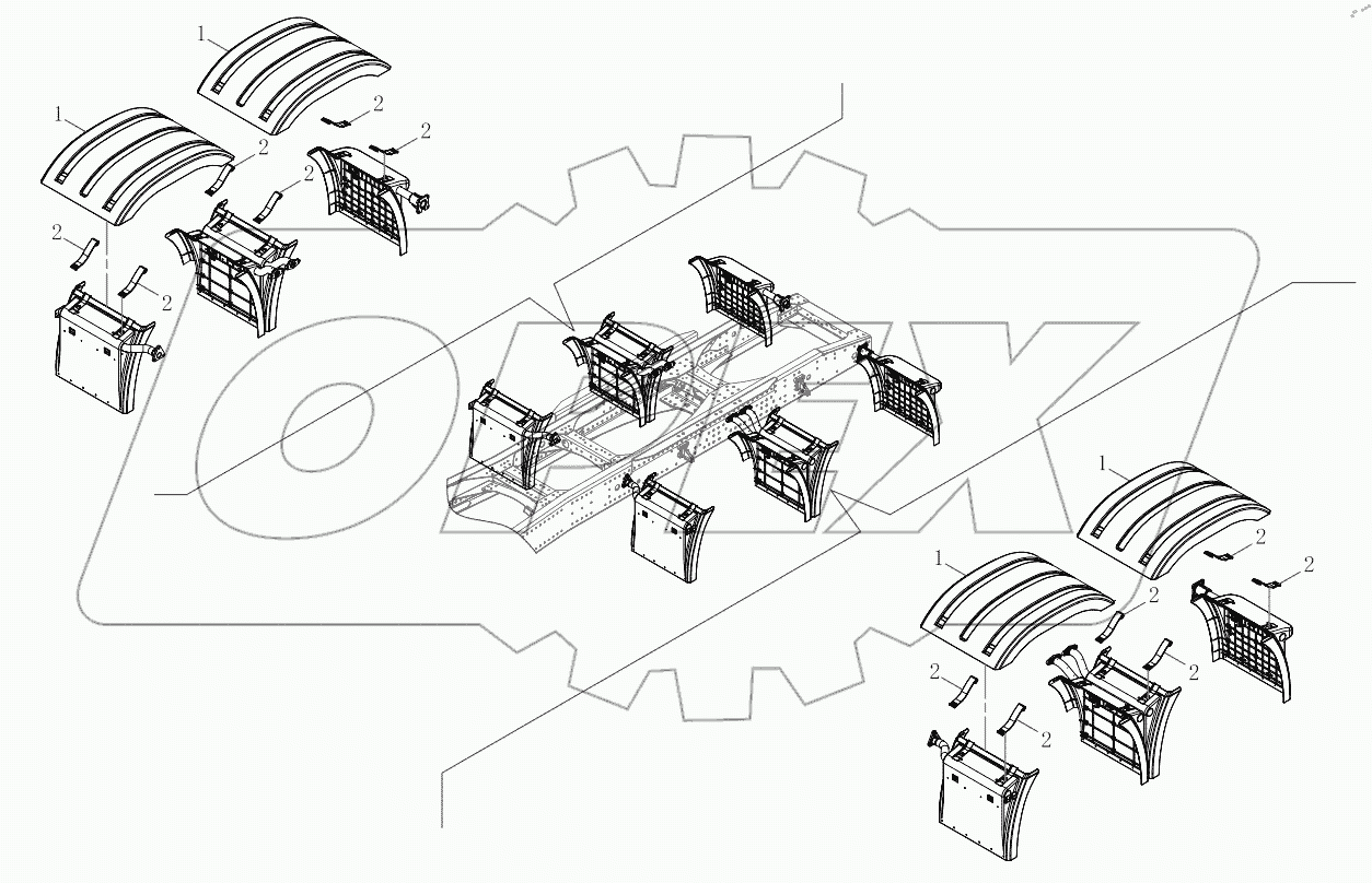  Rear Fender Logic Assembly