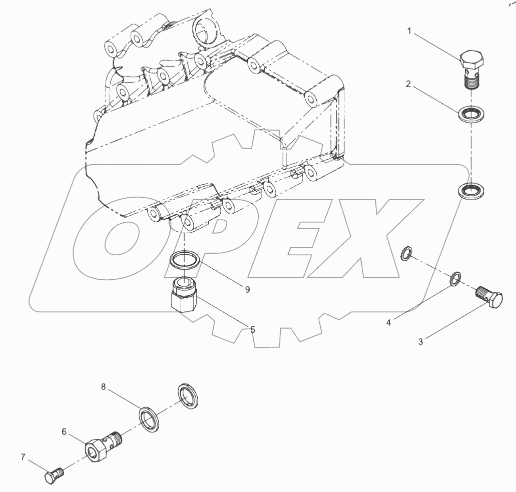  Water-outlet Pipe Set