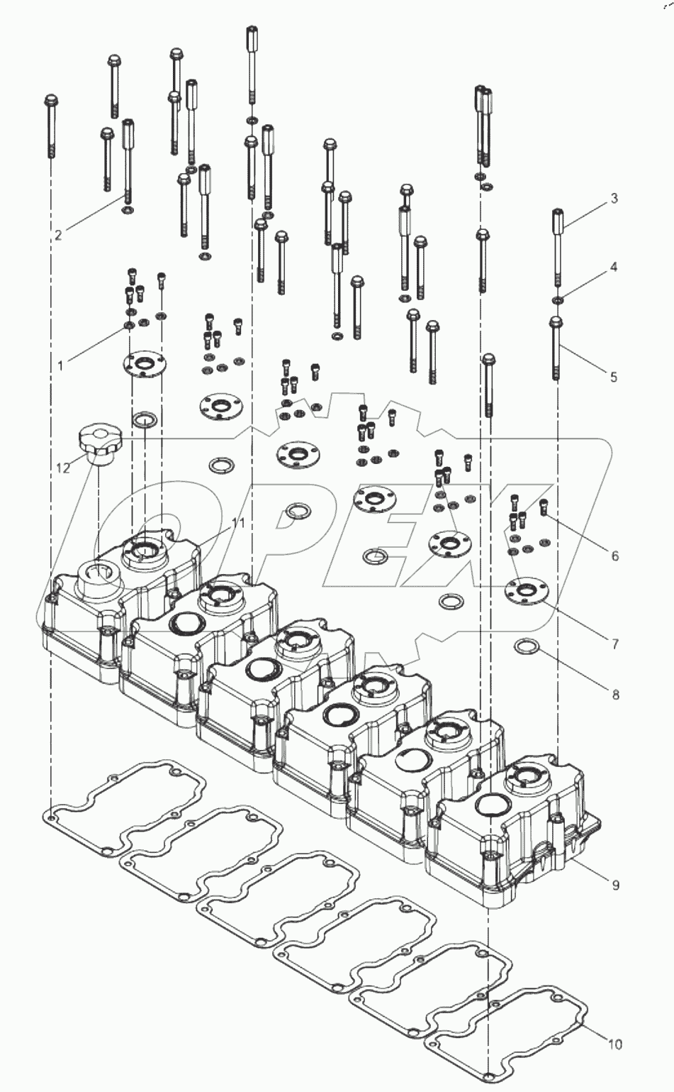  Cylinder Head Cover Group