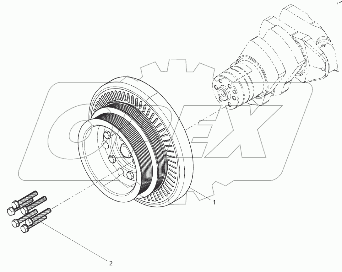  Crankshaft Pulley Group
