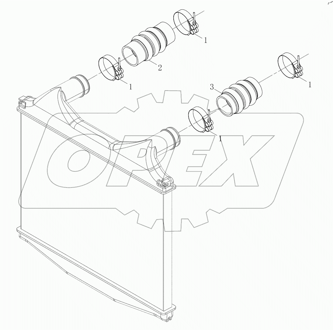  Intercooler Pipeline and Bracket Module