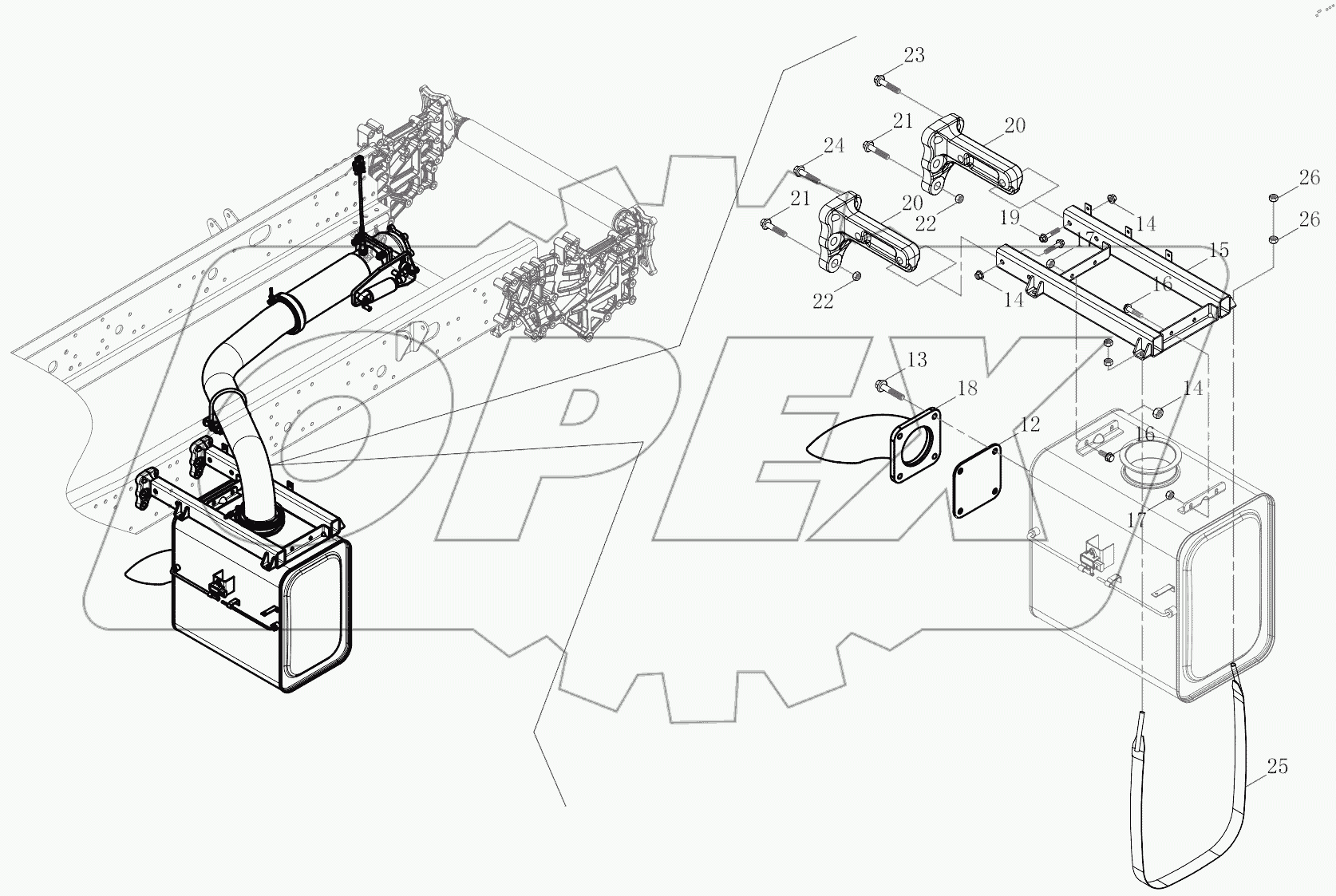  Exhaust And Tail Gas Treatment System Module