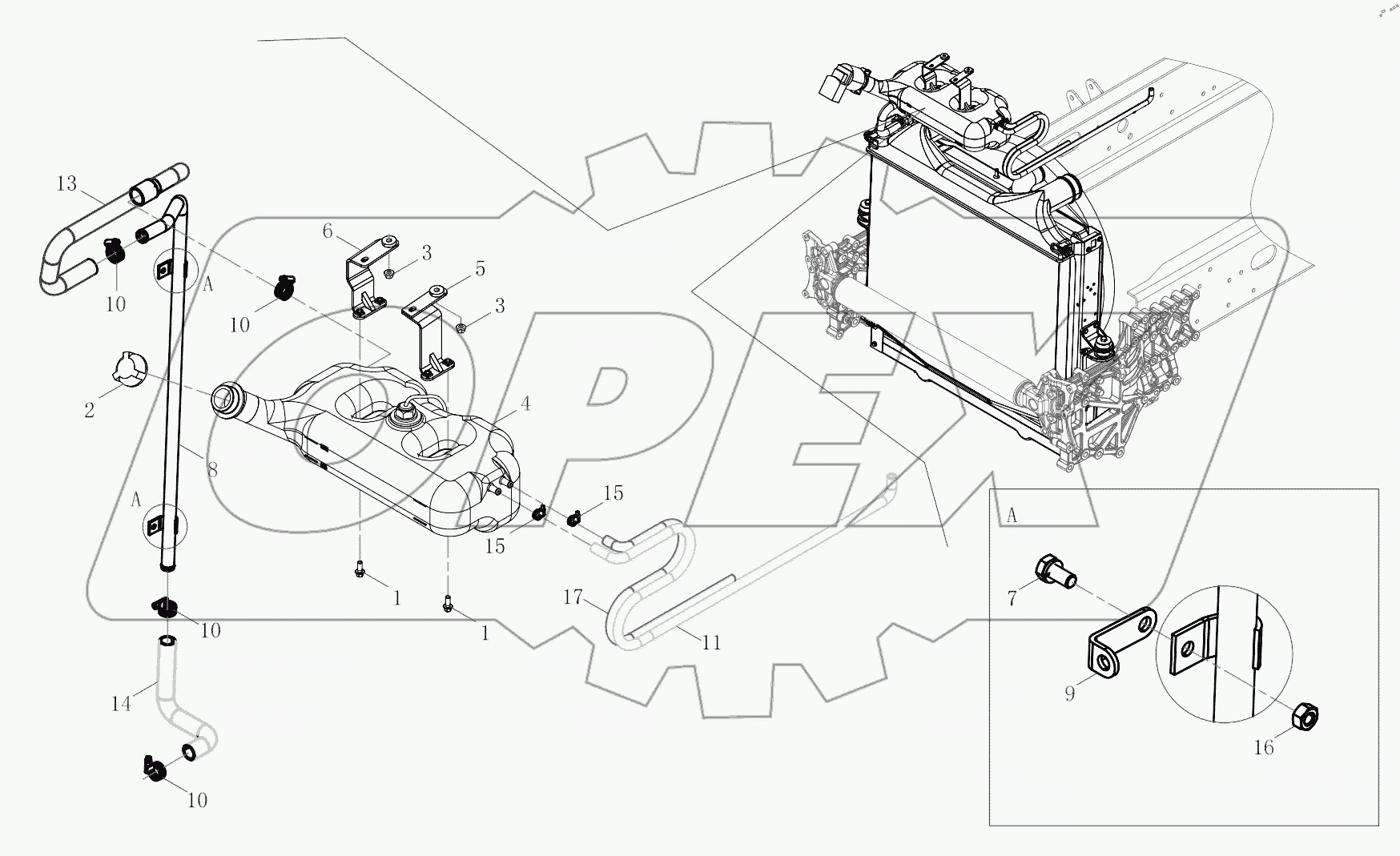  Cooling System Module Assembly