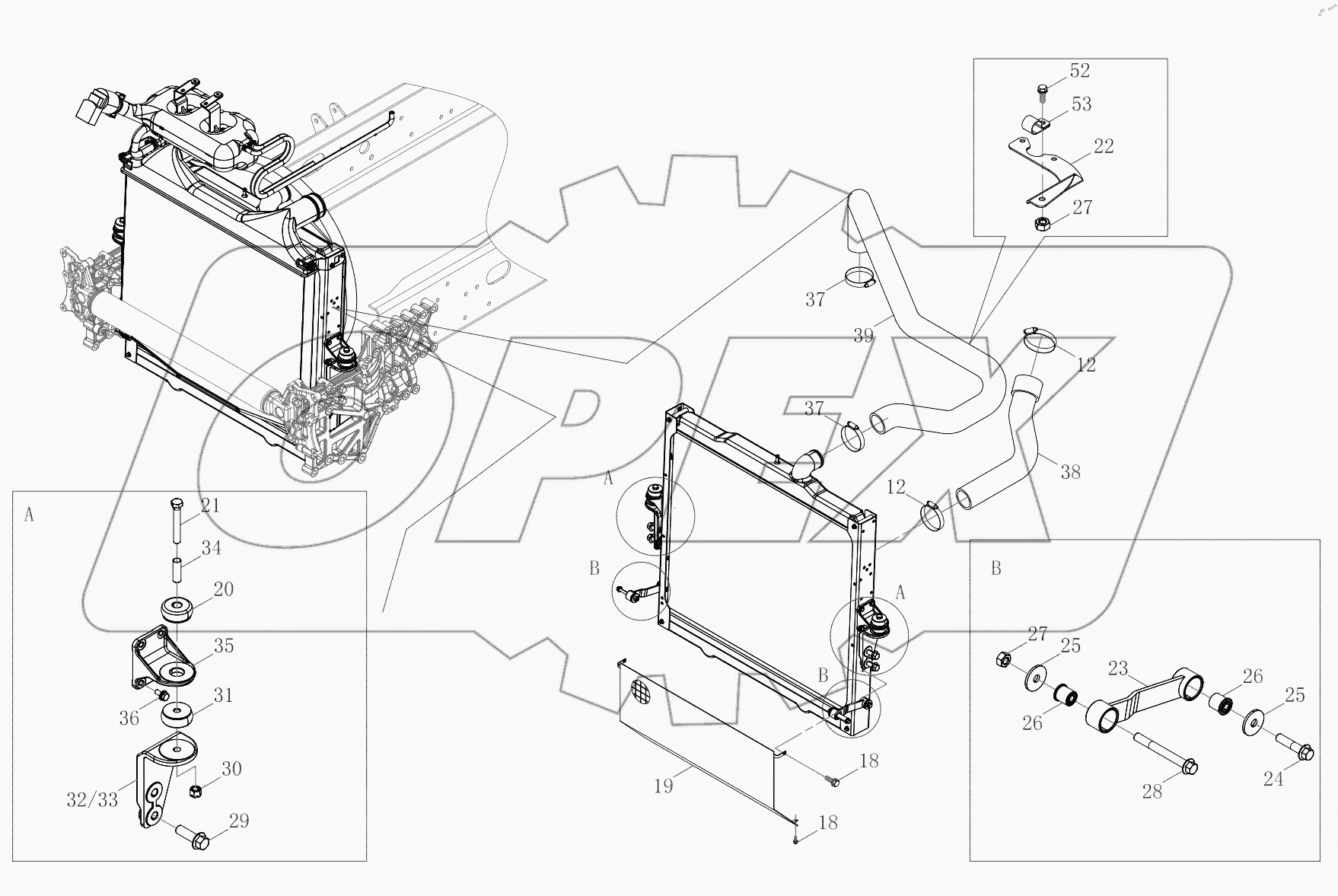  Cooling System Module Assembly