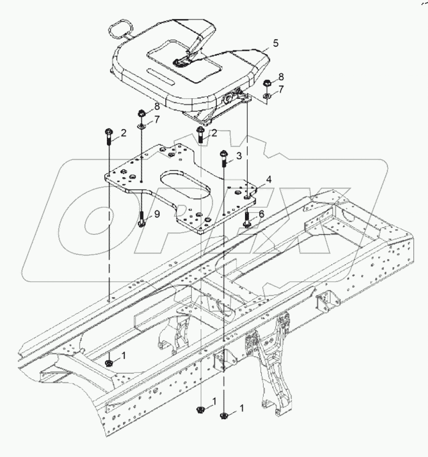  Седельное сцепное устройство