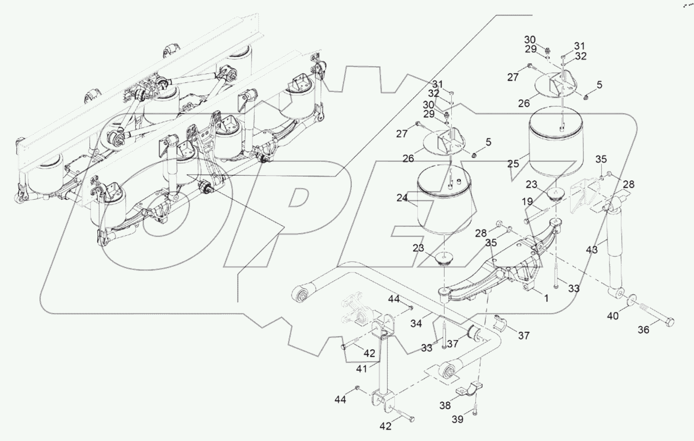  Задняя подвеска