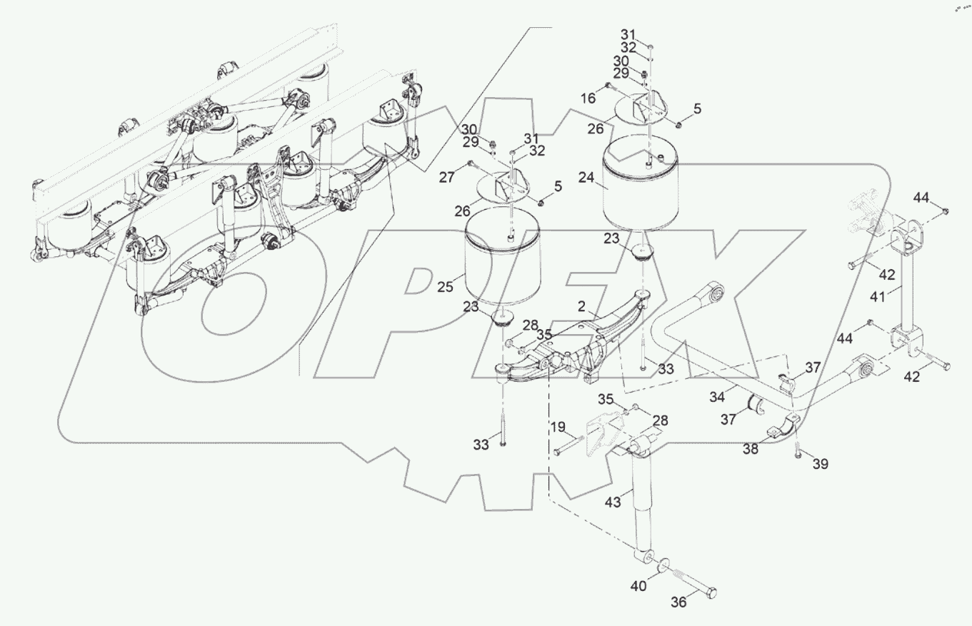  Задняя подвеска