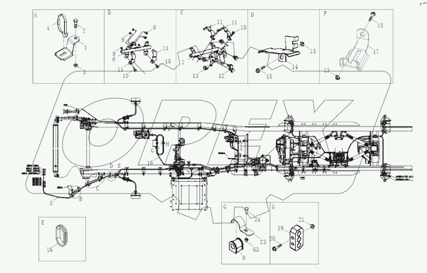  Трубопроводы тормозной системы