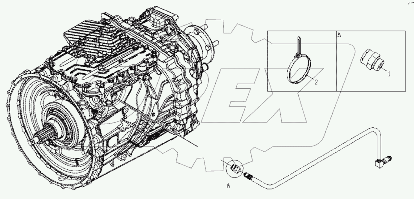  Пневмосистема AMT