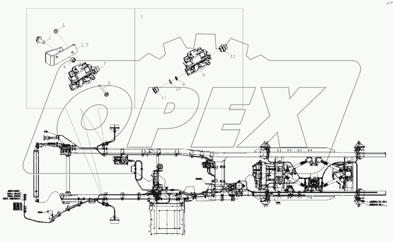  Электромагнитный клапан антиблокировочной системы передних колес