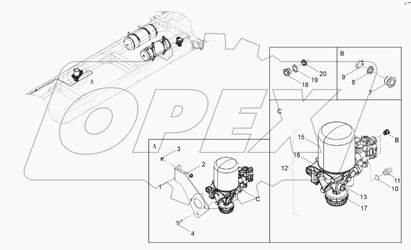  Осушитель воздуха